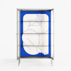Good Bye - Cabinet - Andrea Devia-Nuño - Chalk - Reeded glass
