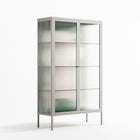 Carry - Cabinet - Andrea Devia-Nuño - Chalk - Reeded glass