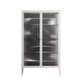 Love Flow - Cabinet - Andrea Devia-Nuño - Chalk - Reeded glass