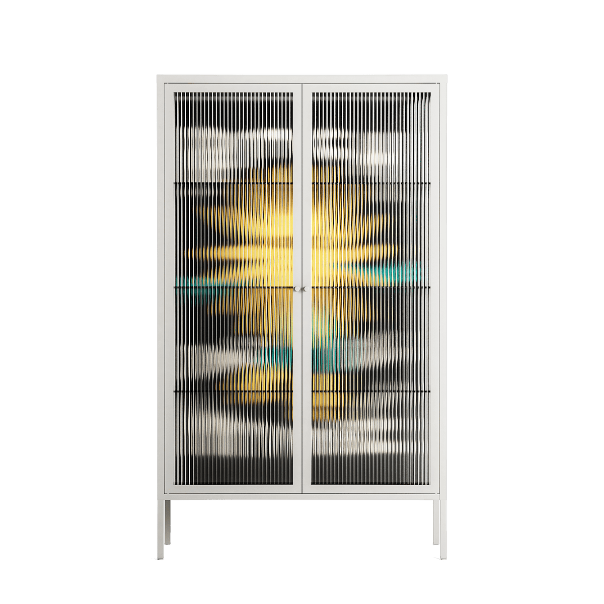 Bitch Don't Kill My Vibe - Cabinet - Aley Wild - Chalk - Reeded glass
