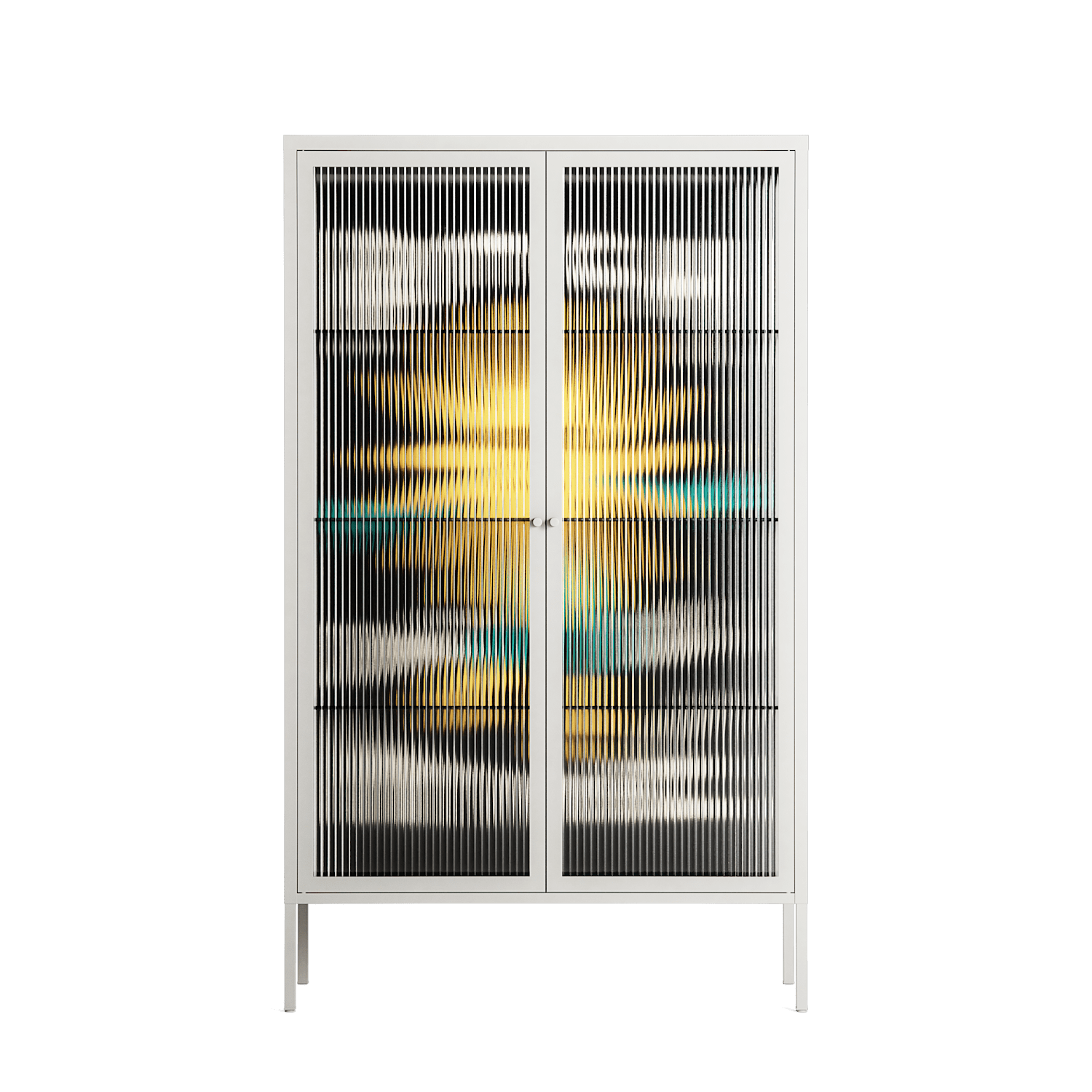 Bitch Don't Kill My Vibe - Cabinet - Aley Wild - Chalk - Reeded glass