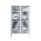 Cool Cool Salon Grey - Cabinet - Aley Wild - Chalk - Reeded glass