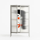 Howdy - Cabinet - Aley Wild - Chalk - Reeded glass