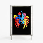 Mushroom Dance Multi - Cabinet - Aley Wild - Chalk - Reeded glass