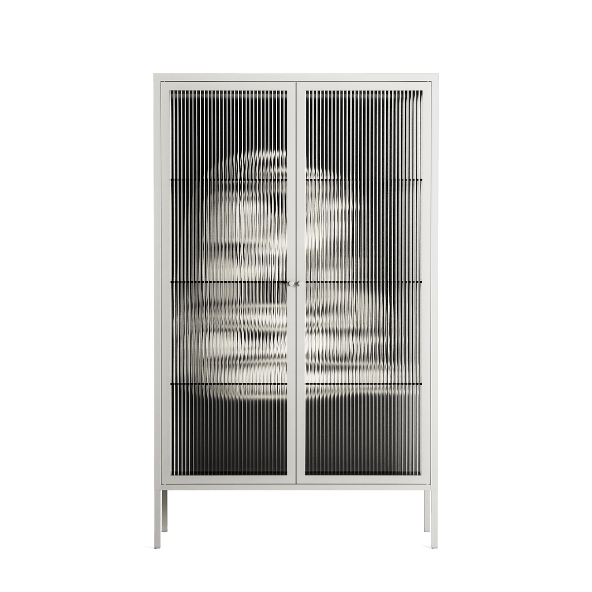 Nudes on Nudes - Cabinet - Aley Wild - Chalk - Reeded glass