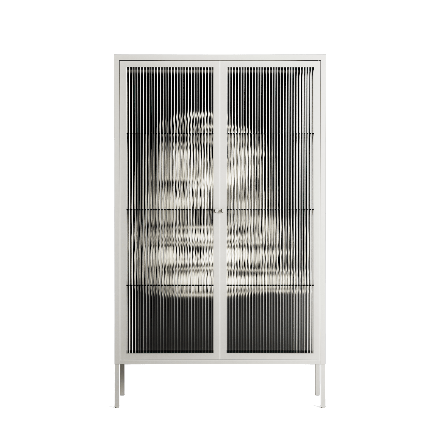 Nudes on Nudes - Cabinet - Aley Wild - Chalk - Reeded glass