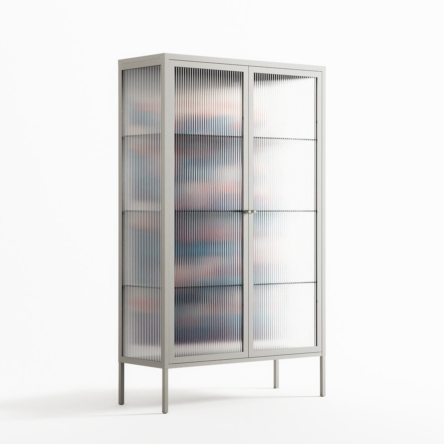 Gooseberries - Cabinet - Katie O’Shea - Chalk - Reeded glass