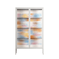 Sea Critters - Cabinet - Katie O’Shea - Chalk - Reeded glass