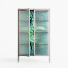 Turtle With Kelp - Cabinet - Katie O’Shea - Chalk - Reeded glass