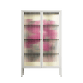 Tulips - Cabinet - Katie O’Shea - Chalk - Reeded glass
