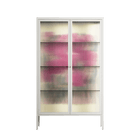 Tulips - Cabinet - Katie O’Shea - Chalk - Reeded glass