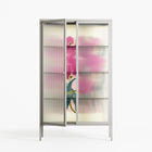 Tulips - Cabinet - Katie O’Shea - Chalk - Reeded glass