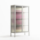 Tulips - Cabinet - Katie O’Shea - Chalk - Reeded glass