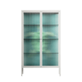 Turtle Without Kelp - Cabinet - Katie O’Shea - Chalk - Reeded glass