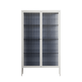 Basket Weave - Cabinet - Katie O’Shea - Chalk - Reeded glass