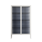 Basket Weave - Cabinet - Katie O’Shea - Chalk - Reeded glass
