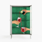 Cheers Girls - Cabinet - Raissa Oltmanns - Chalk - Reeded glass