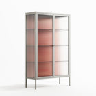 Lobster - Cabinet - Raissa Oltmanns - Chalk - Reeded glass