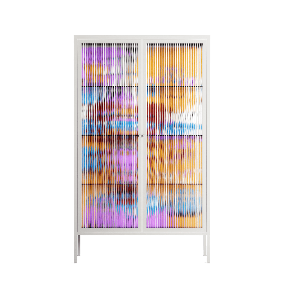 Solar Cancer - Cabinet - Cezar Berje - Chalk - Reeded glass