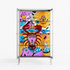 Solar Cancer - Cabinet - Cezar Berje - Chalk - Reeded glass