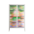 The Holy Mountain - Cabinet - Cezar Berje - Chalk - Reeded glass