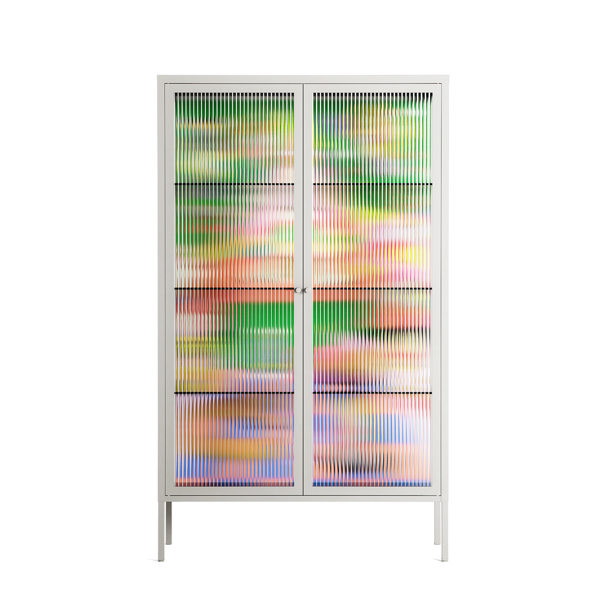 The Holy Mountain - Cabinet - Cezar Berje - Chalk - Reeded glass