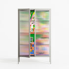 The Holy Mountain - Cabinet - Cezar Berje - Chalk - Reeded glass