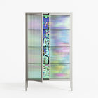 Transmutation - Cabinet - Cezar Berje - Chalk - Reeded glass
