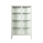 Epic Swirl - Cabinet - Amy Suther - Chalk - Reeded glass