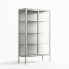 Epic Swirl - Cabinet - Amy Suther - Chalk - Reeded glass
