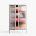 Blow - Cabinet - Nadia Ryder - Chalk - Reeded glass