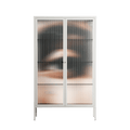 Gem - Cabinet - Nadia Ryder - Chalk - Reeded glass