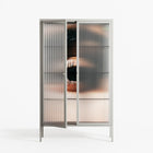 Gem - Cabinet - Nadia Ryder - Chalk - Reeded glass