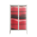 Squish - Cabinet - Nadia Ryder - Chalk - Reeded glass