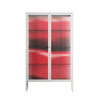 Squish - Cabinet - Nadia Ryder - Chalk - Reeded glass