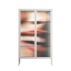 Teeth - Cabinet - Nadia Ryder - Chalk - Reeded glass