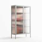 Teeth - Cabinet - Nadia Ryder - Chalk - Reeded glass