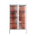 The Art Of Kissing 2 - Cabinet - Nadia Ryder - Chalk - Reeded glass