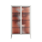 The Art Of Kissing 2 - Cabinet - Nadia Ryder - Chalk - Reeded glass