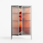 The Art Of Kissing - Cabinet - Nadia Ryder - Chalk - Reeded glass