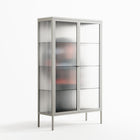 Désordre_Intérieur - Cabinet - David Vanadia - Chalk - Reeded glass
