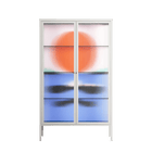 Immergé - Cabinet - David Vanadia - Chalk - Reeded glass