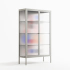 Pattern - Cabinet - David Vanadia - Chalk - Reeded glass