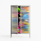 All The Good Guys - Cabinet - Craig Watkins - Chalk - Reeded glass