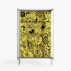 What a Mess - Cabinet - Craig Watkins - Chalk - Reeded glass