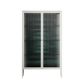 Optical Delusion - Cabinet - Craig Watkins - Chalk - Reeded glass