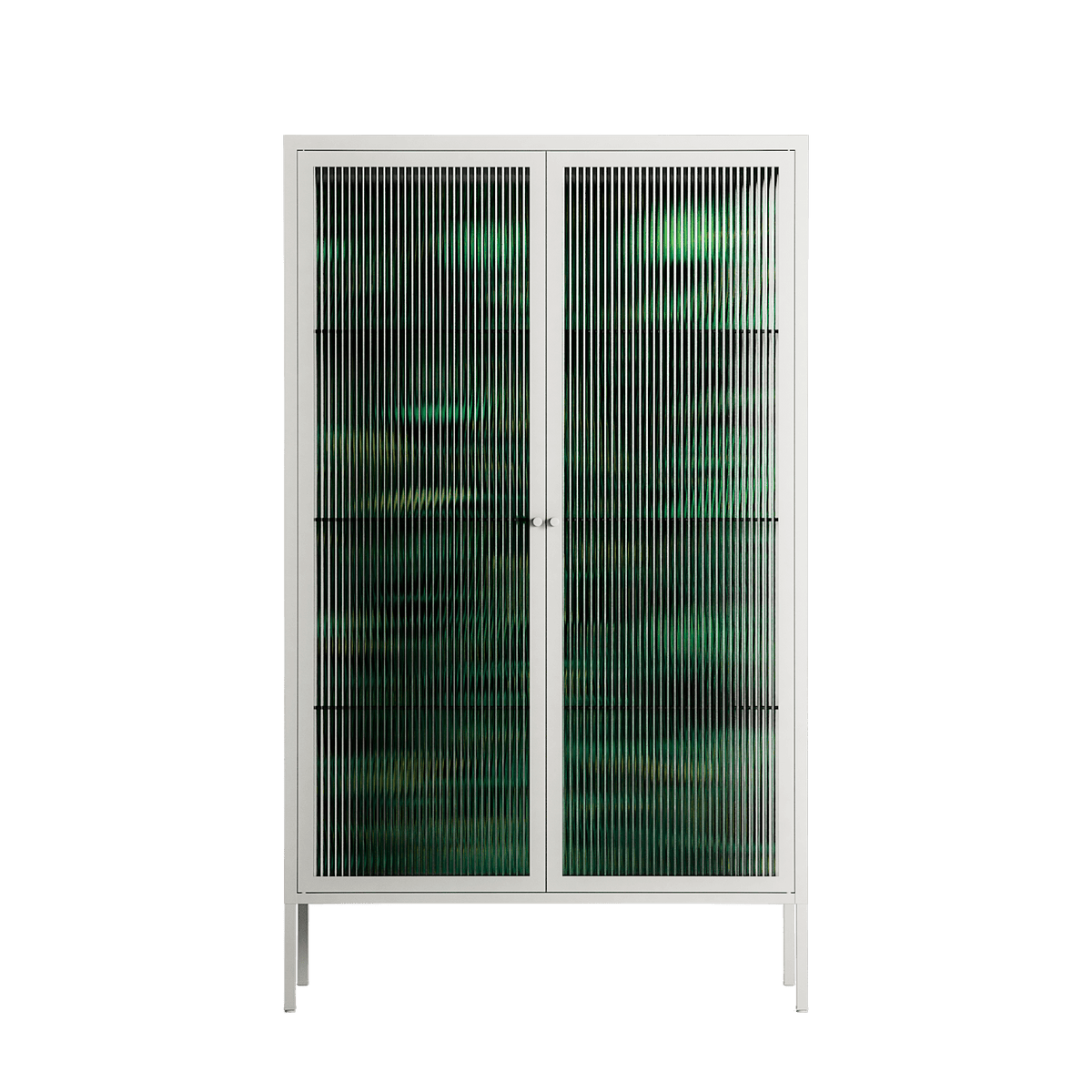 Thankful - Cabinet - Craig Watkins - Chalk - Reeded glass