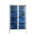 The Blue Line - Cabinet - Craig Watkins - Chalk - Reeded glass