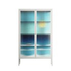 Sea Swim - Cabinet - Henry Rivers - Chalk - Reeded glass