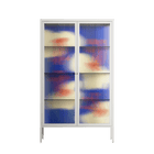 Meadow - Cabinet - Magda March - Chalk - Reeded glass